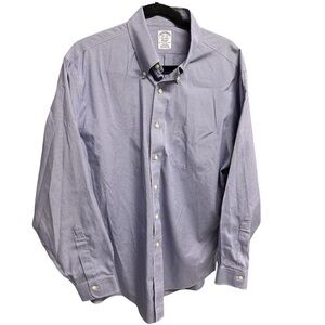 Brooks Brothers Men’s Dress Shirt 16.5” Large pure supine cotton